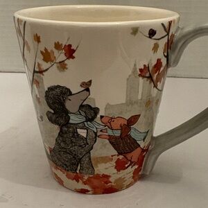 Whimsical Autumn Animal Mug